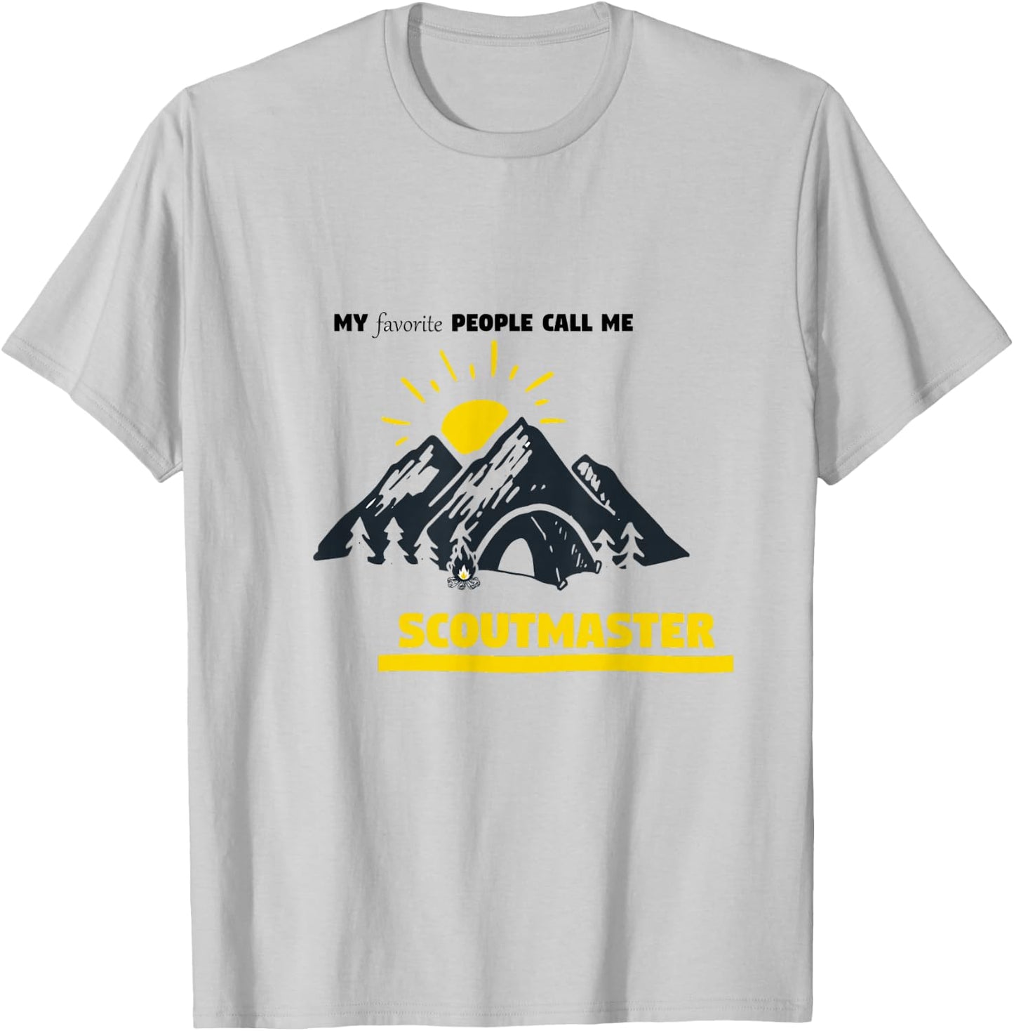 Scoutmaster Thank You Gift - Scoutmaster Gifts T-Shirt - T-Shirt | Ash