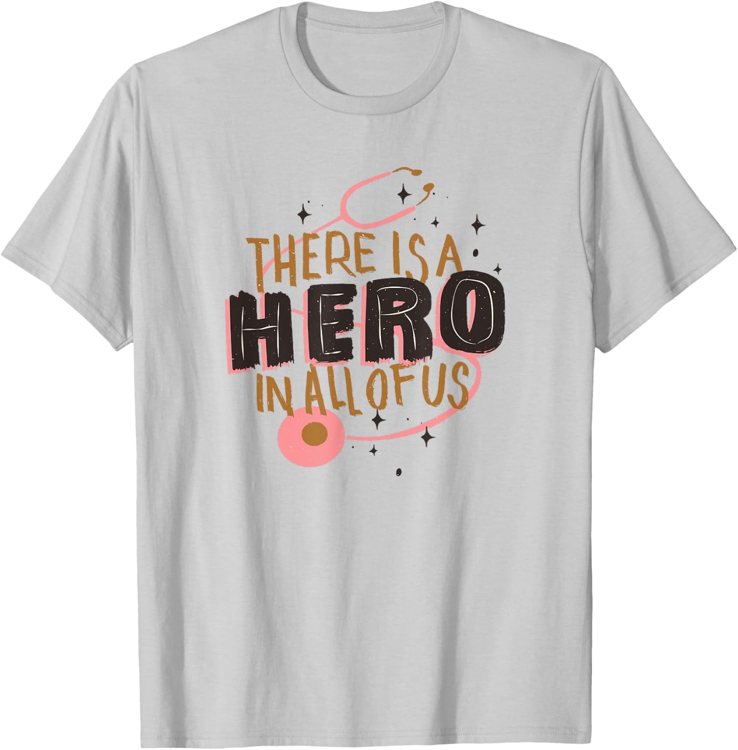 Doctors Superheroes Doctor Nurse Health Care T-Shirt - T-Shirt | Ash