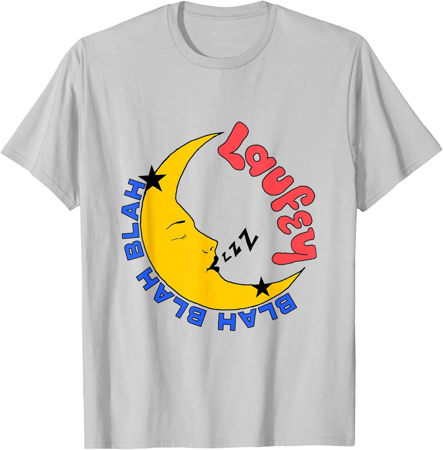 Laufey Blah Blah Blah T-Shirt - T-Shirt | Ash