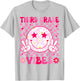 Third Grade Vibes Back To School 3rd Grade Teacher Students T-Shirt - T-Shirt | Ash