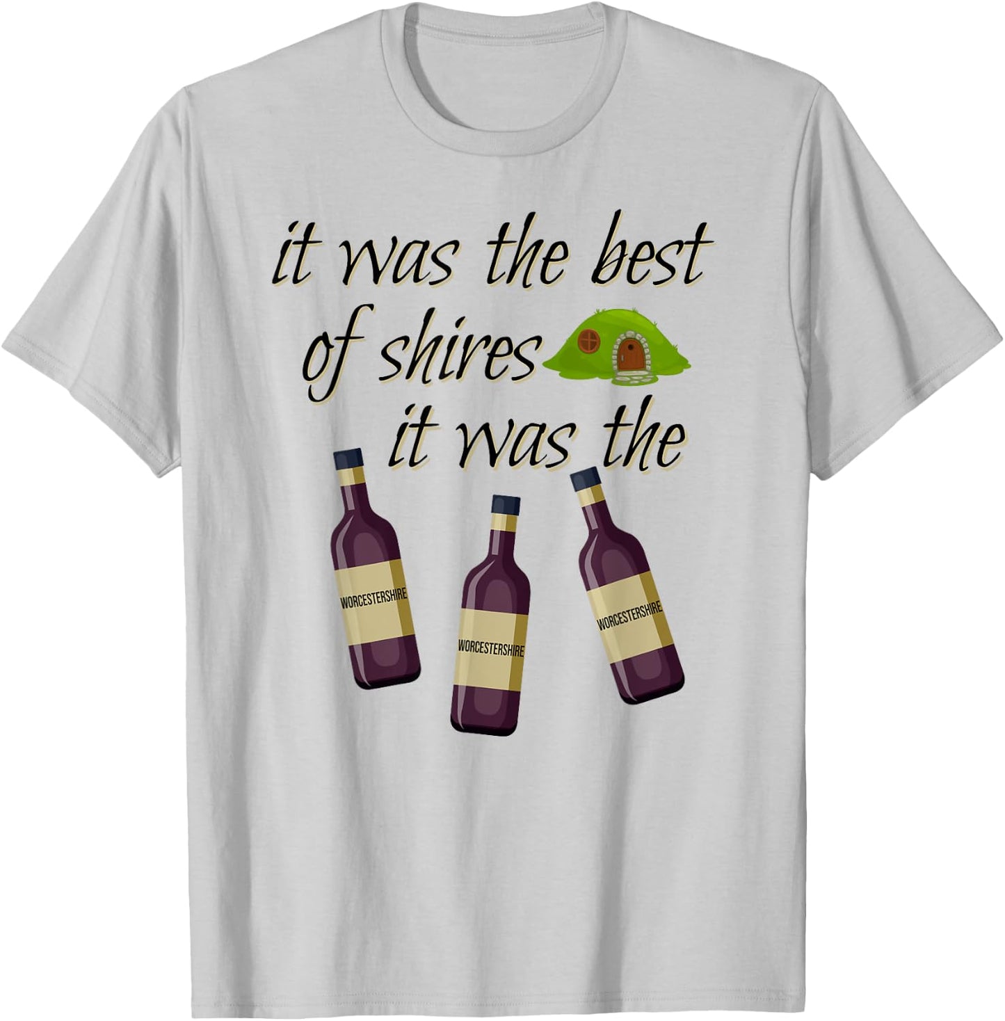 It was the Best of Shires It was the Worcestershires T-Shirt - T-Shirt | Ash