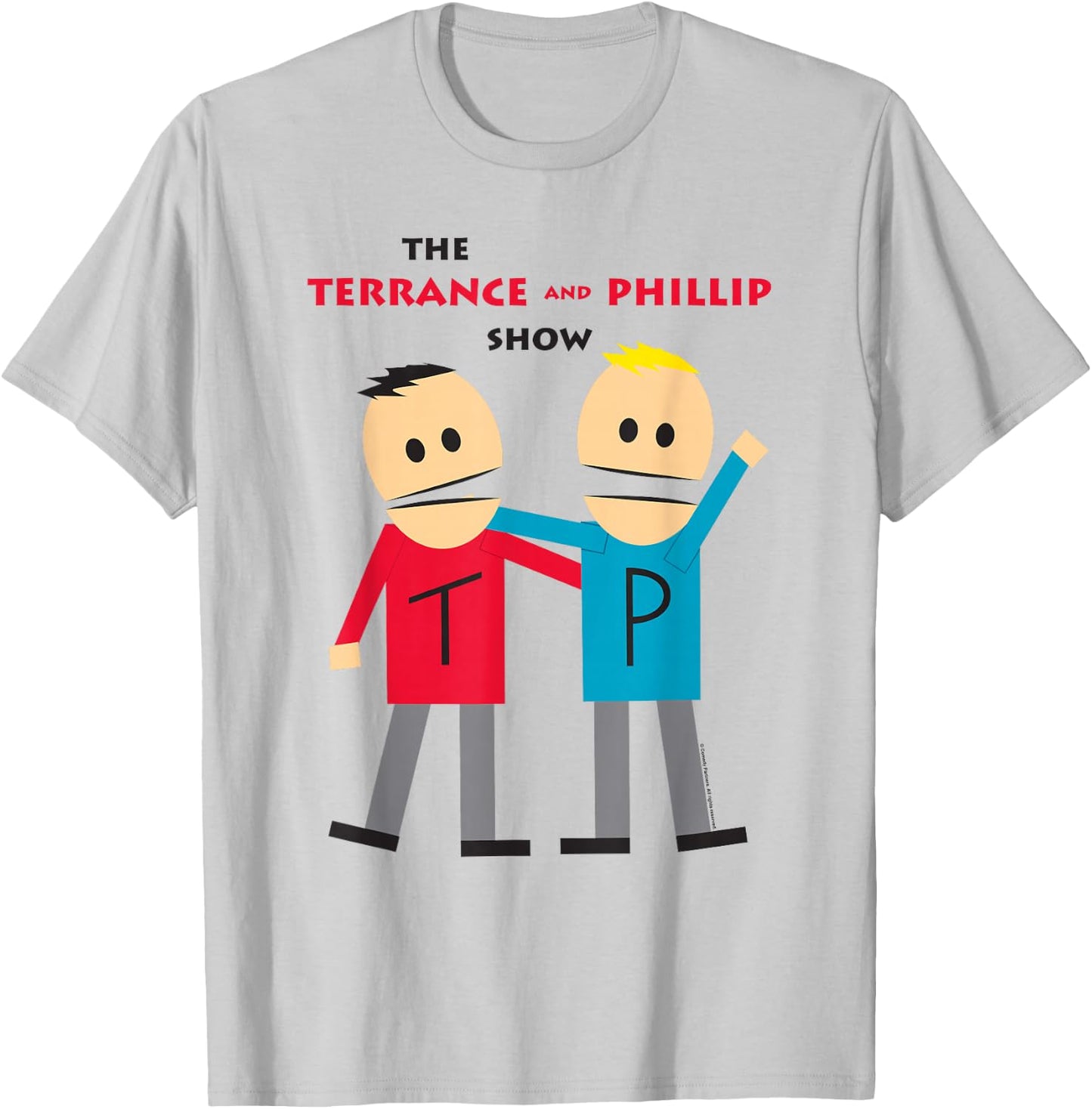 South Park Terrance and Phillip T-Shirt - T-Shirt | Ash