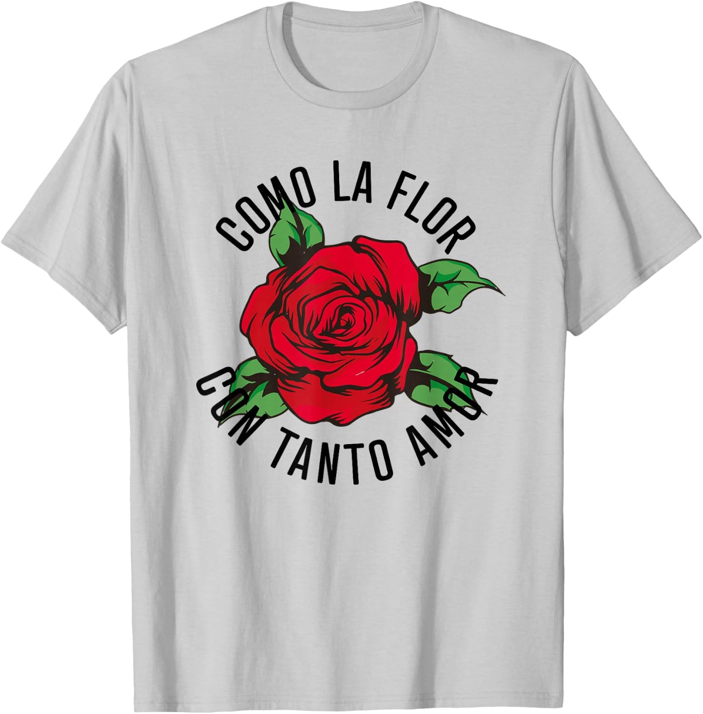 Como La Flor - Bailar Cumbia - Mexican Fiesta Gift T-Shirt - T-Shirt | Ash