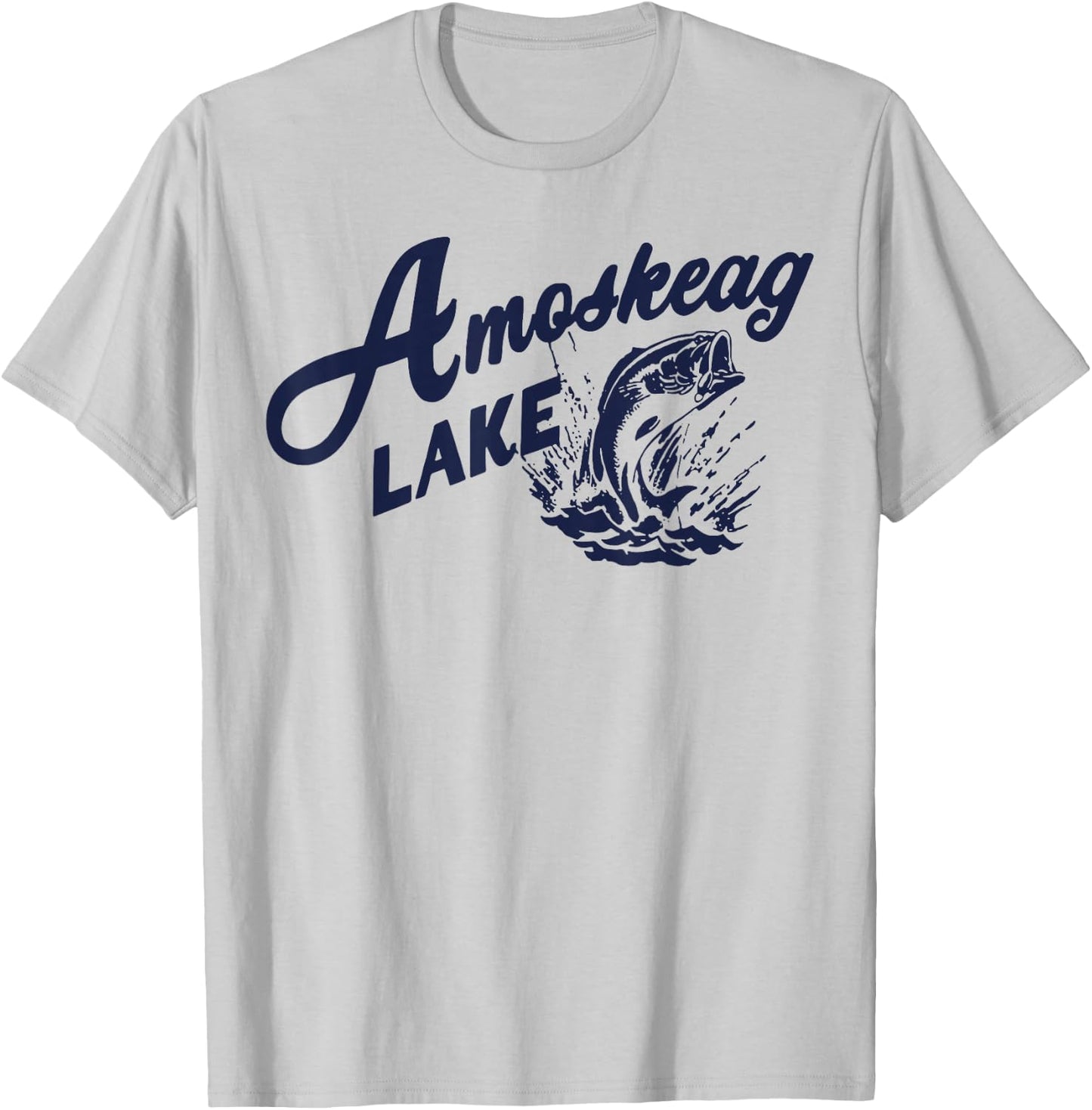 amoskeag Lake T-Shirt - T-Shirt | Ash