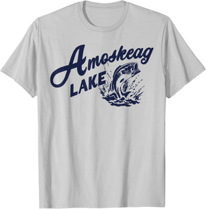 amoskeag Lake T-Shirt - T-Shirt | Ash