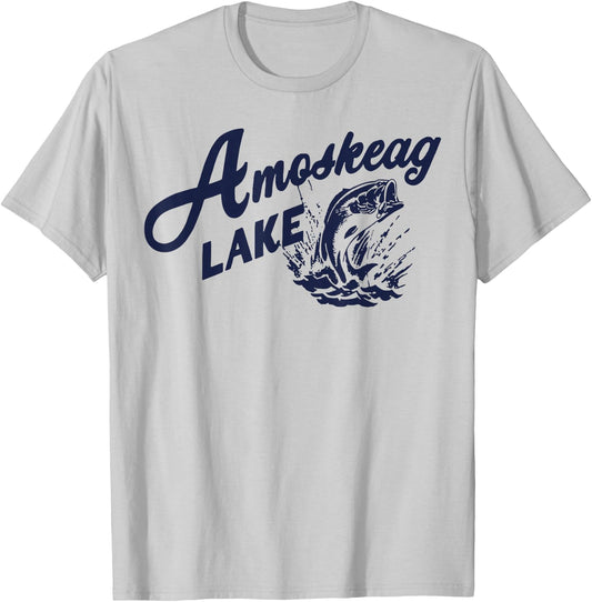 amoskeag Lake T-Shirt - T-Shirt | Ash