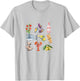 Italian Summer Scrapbook with seafood coastal Mediterranean Women Kids T-Shirt - T-Shirt | Ash