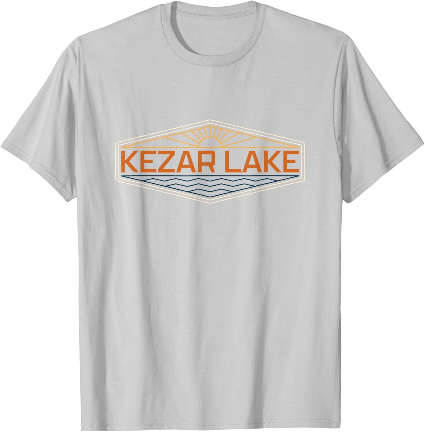 Kezar Lake Maine T-Shirt - T-Shirt | Ash