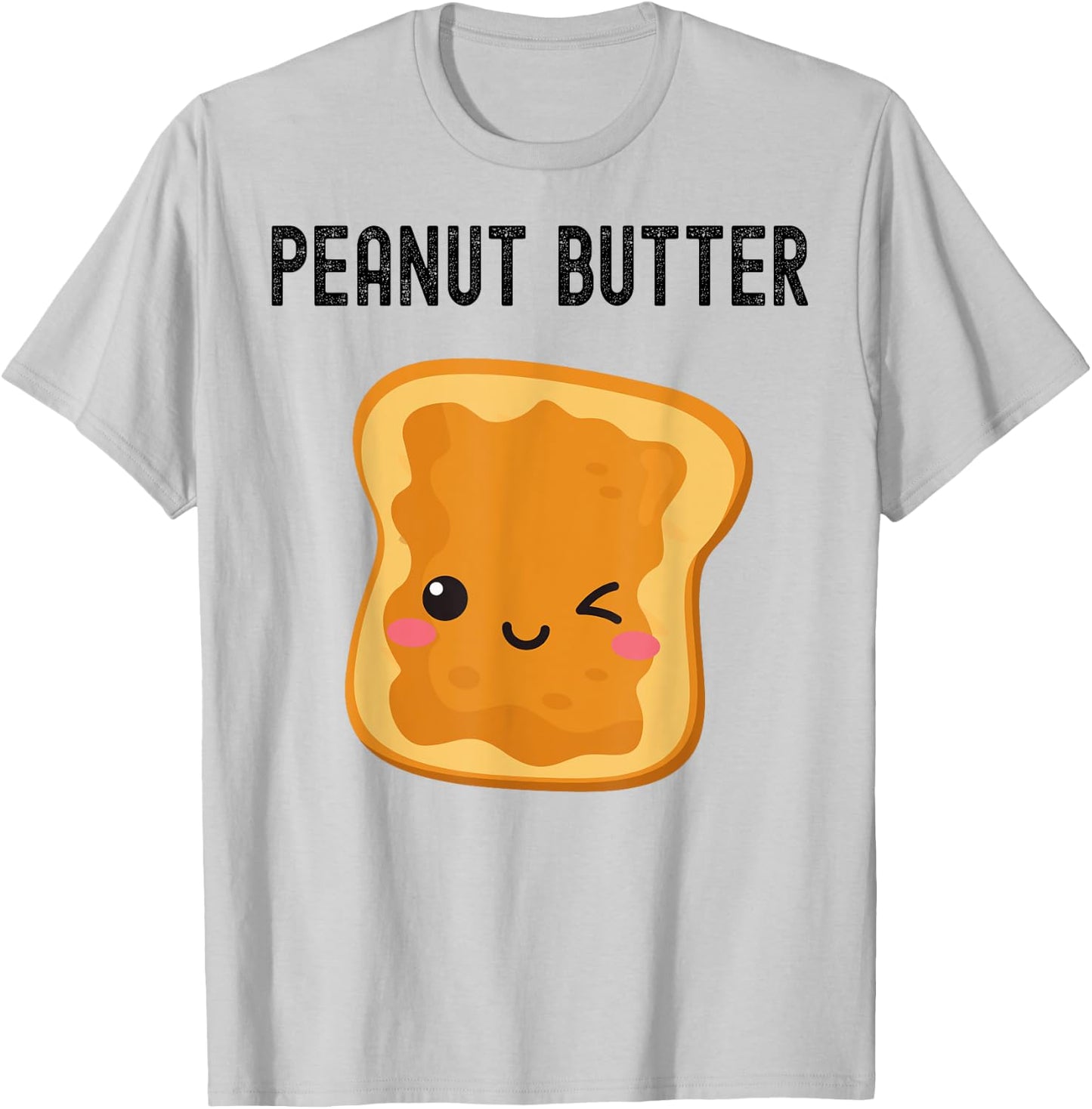 Peanut Butter Jelly Best Friend Couples Matching T-Shirt - T-Shirt | Ash