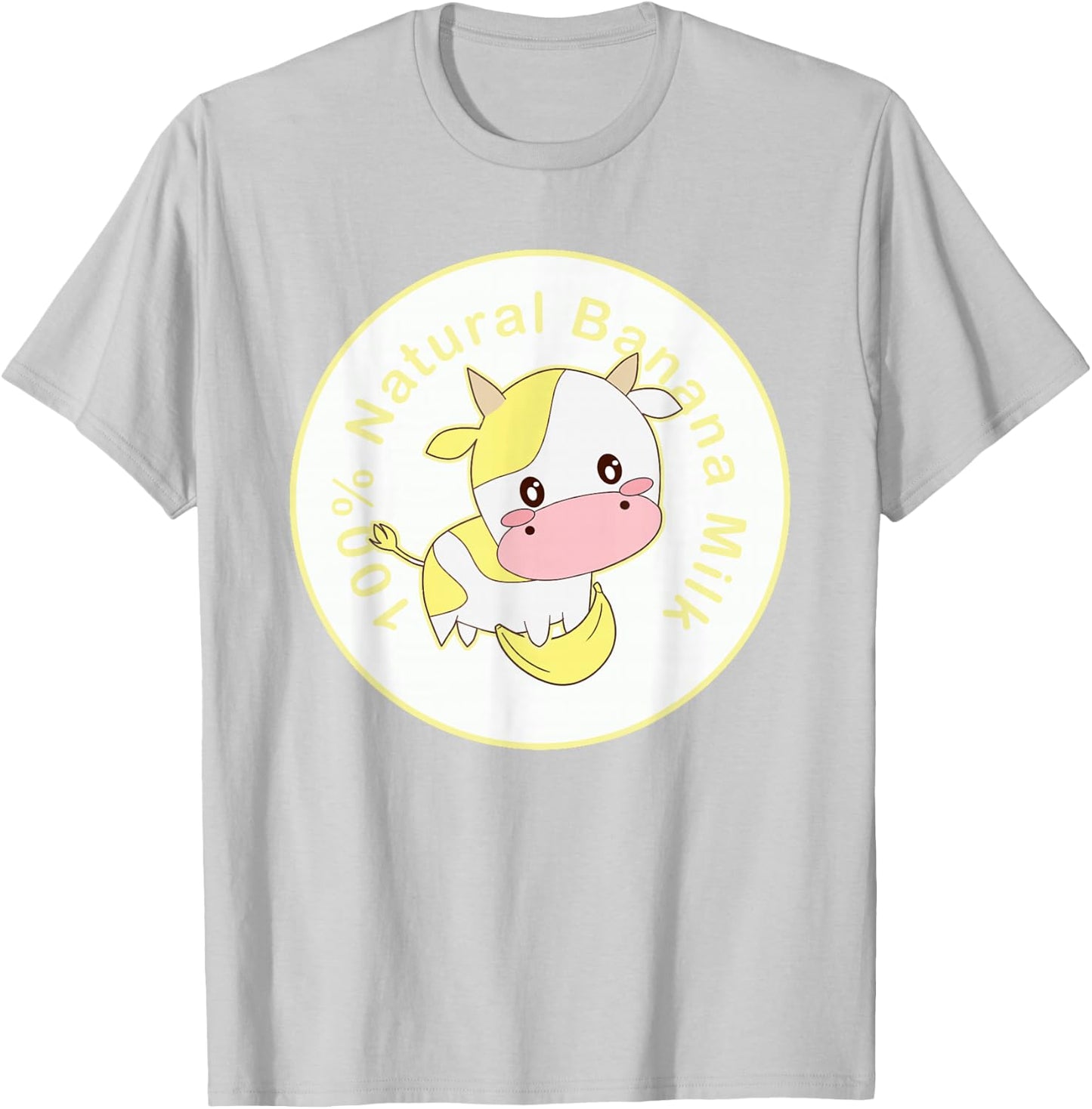 Kawaii cute Yellow cow, Kawaii Banana Milk Girl T-Shirt - T-Shirt | Ash