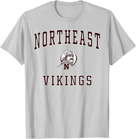 Northeast High School Vikings T-Shirt - T-Shirt | Ash