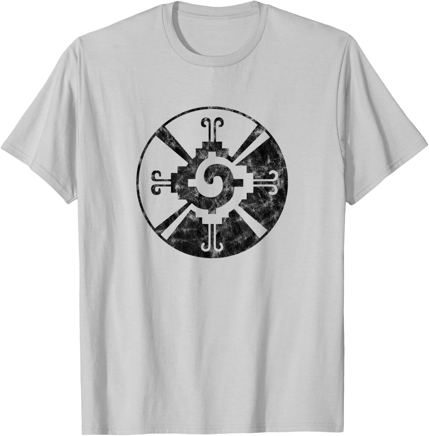 Hunab Ku, Maya, symbol, Indian, heart of the galaxy, mystic T-Shirt - T-Shirt | Ash
