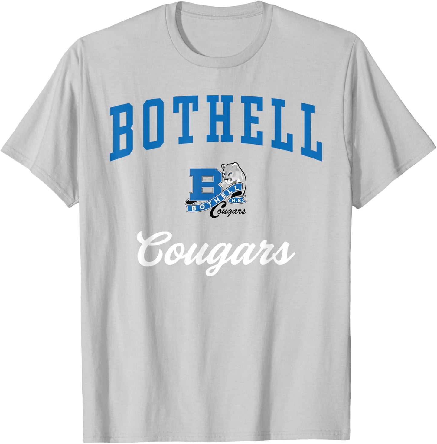 Bothell High School Cougars T-Shirt - T-Shirt | Ash