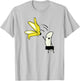 Nude Undressing Banana Halloween Costume Striptease T-Shirt - T-Shirt | Ash