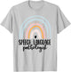 Speech Language Pathologist Speech Therapy SLP Gift Boho T-Shirt - T-Shirt | Ash