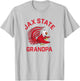 Jacksonville State University JSU Gamecocks Arched Grandpa T-Shirt - T-Shirt | Ash
