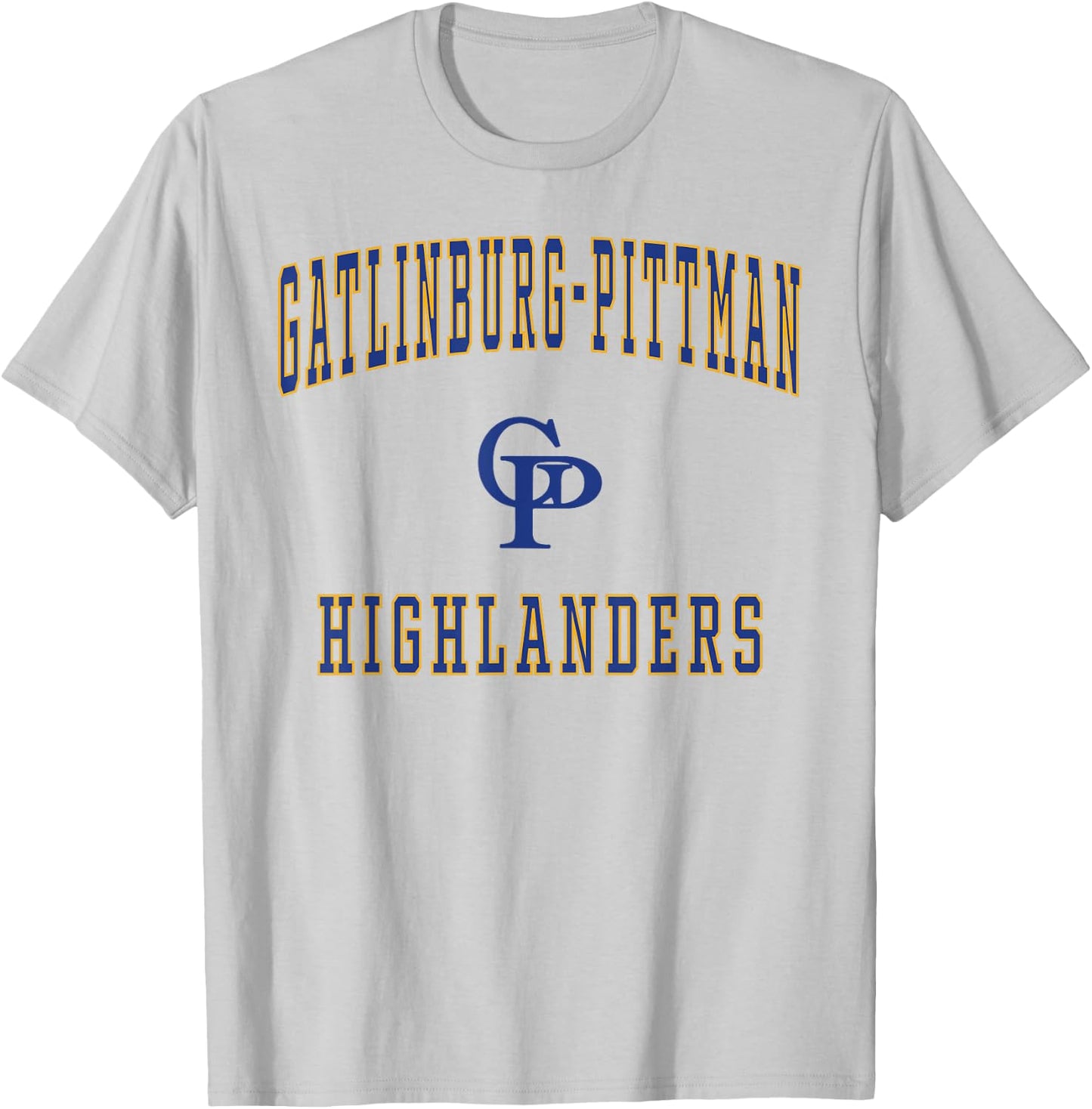 Gatlinburg-Pittman High School Highlanders T-Shirt - T-Shirt | Ash