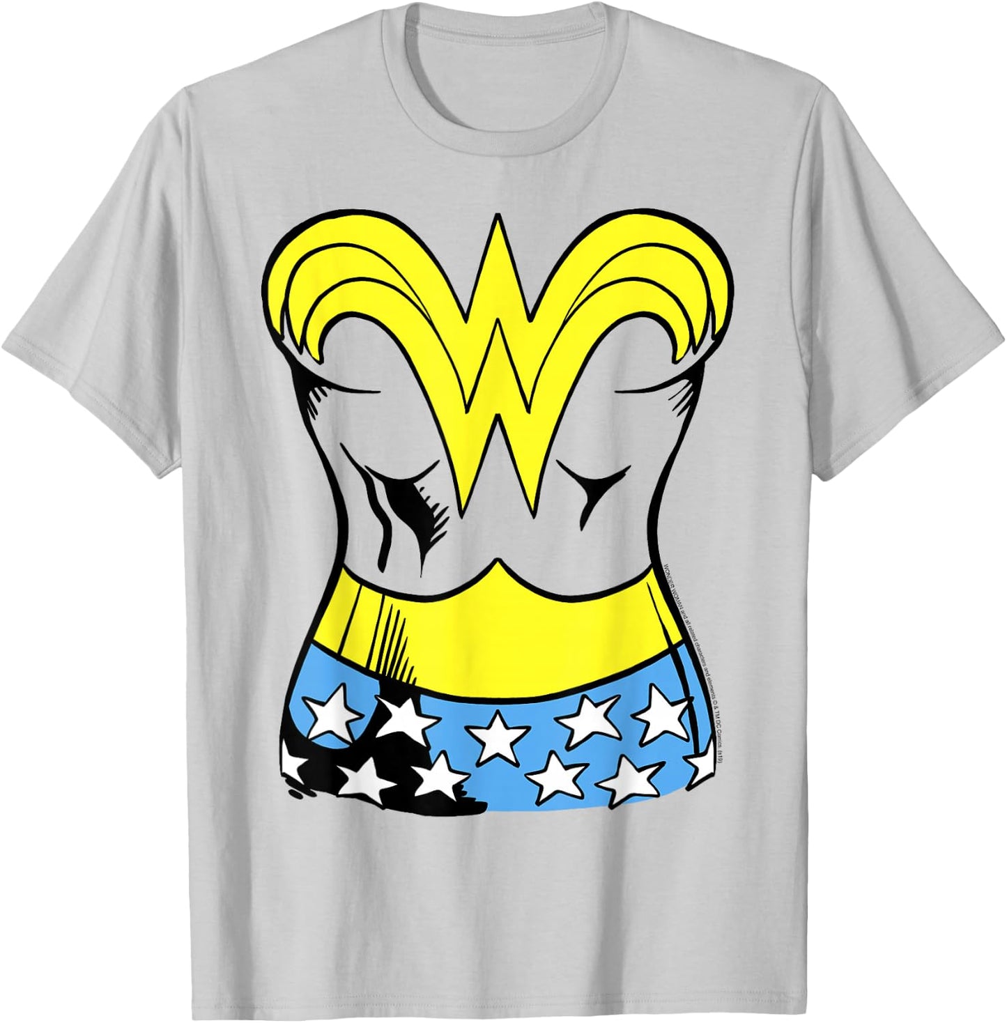 DC Comics Wonder Woman Halloween Costume T-Shirt - T-Shirt | Ash