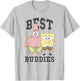 SpongeBob SquarePants And Patrick, Best Buddies T-Shirt - T-Shirt | Ash
