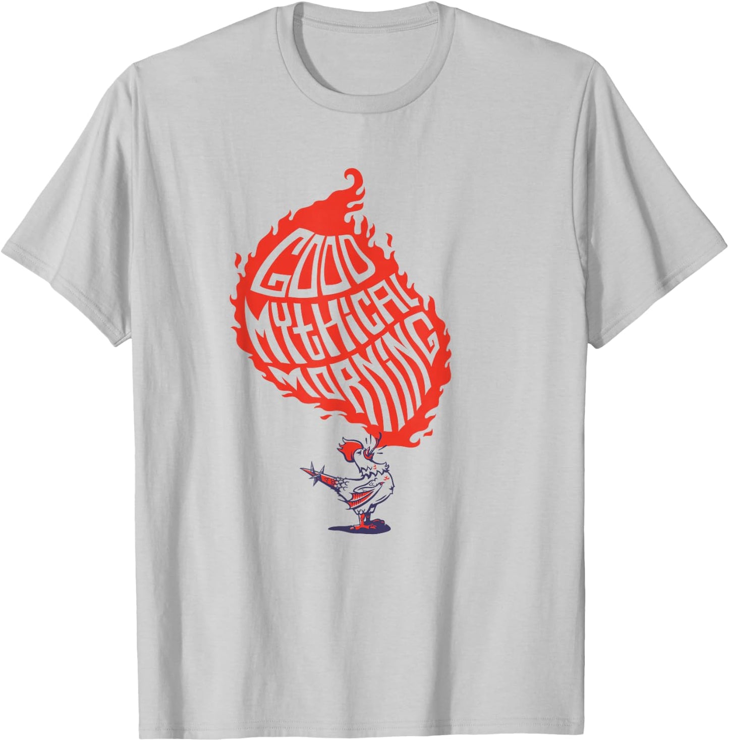 Good Mythical Morning Classic Logo Small T-Shirt - T-Shirt | Ash