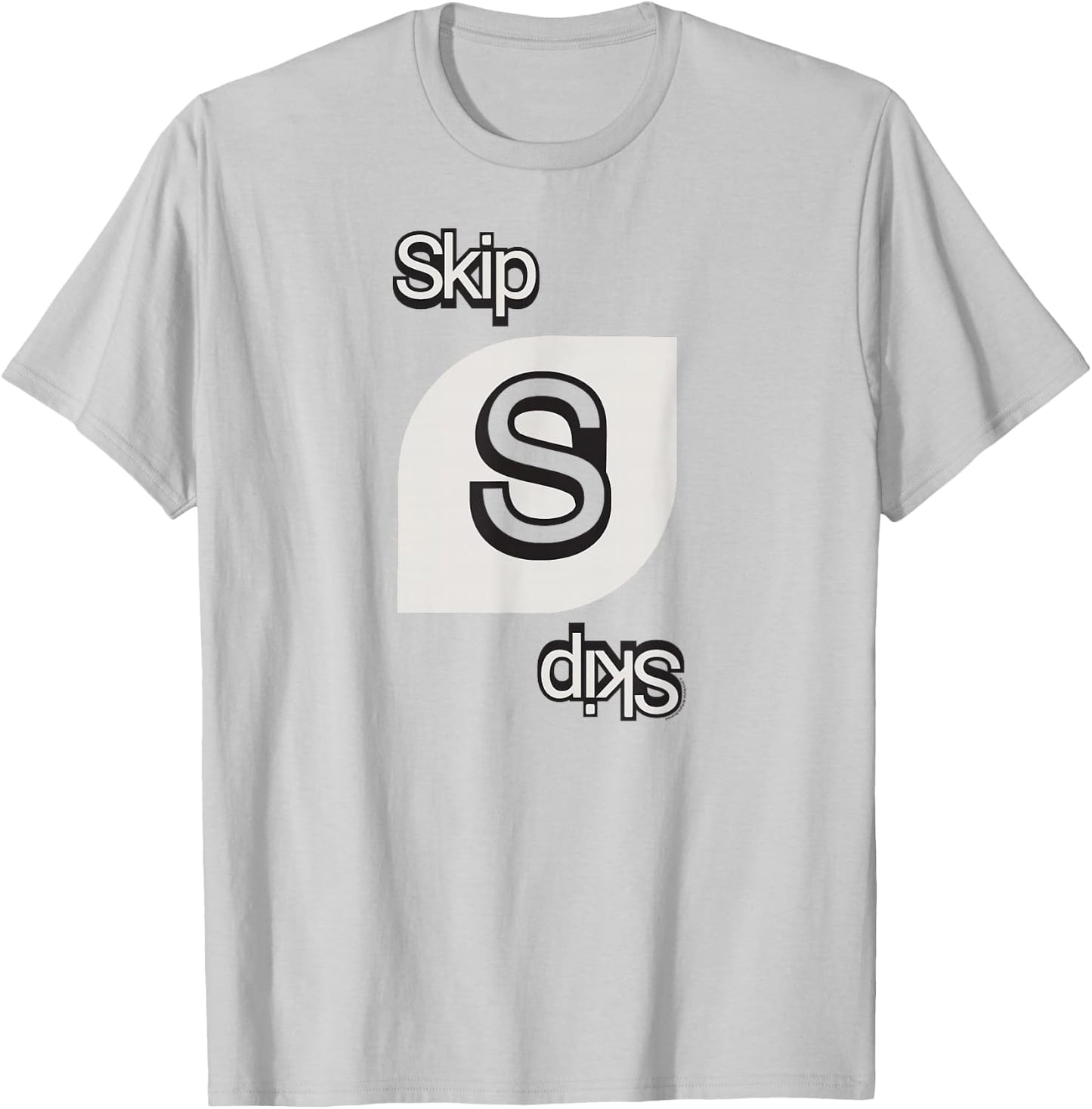 UNO - Sliver Skip Card T-Shirt - T-Shirt | Ash
