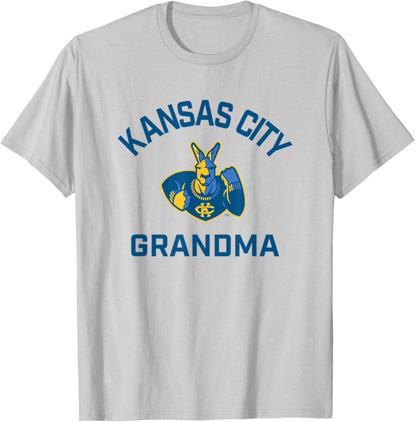 University of Missouri Kansas City UMKC Arched Grandma T-Shirt - T-Shirt | Ash