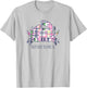 Daufuskie Island South Carolina Vacation Madras Plaid Crab T-Shirt - T-Shirt | Ash