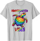 Kindergarten Vibes Sea Turtle Boys Girls Teacher School T-Shirt - T-Shirt | Ash