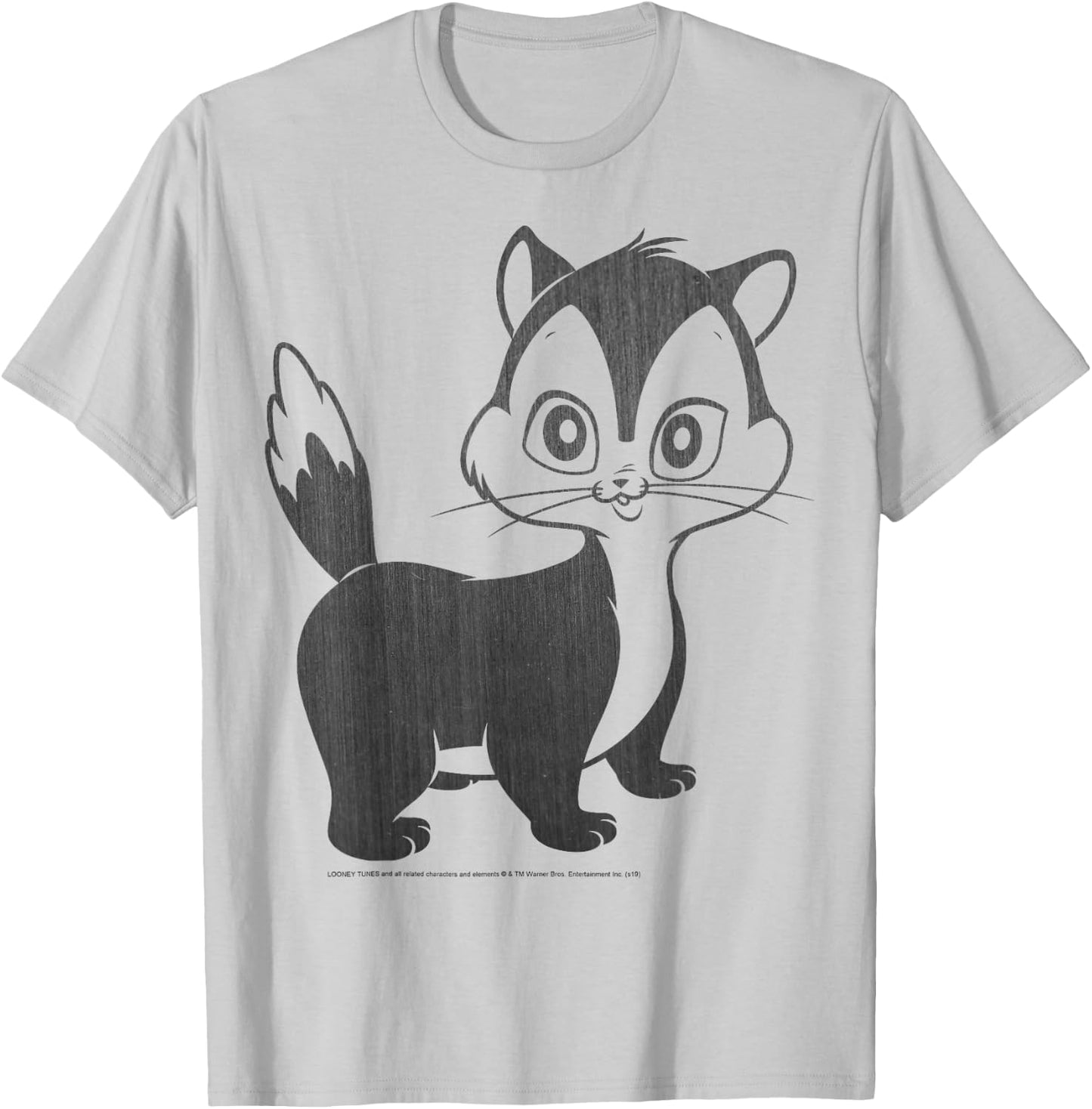 Looney Tunes Pussyfoot Portrait T-Shirt - T-Shirt | Ash