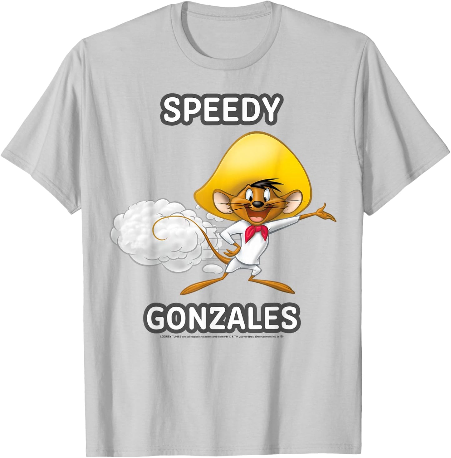 Looney Tunes Speedy Gonzales Portrait T-Shirt - T-Shirt | Ash