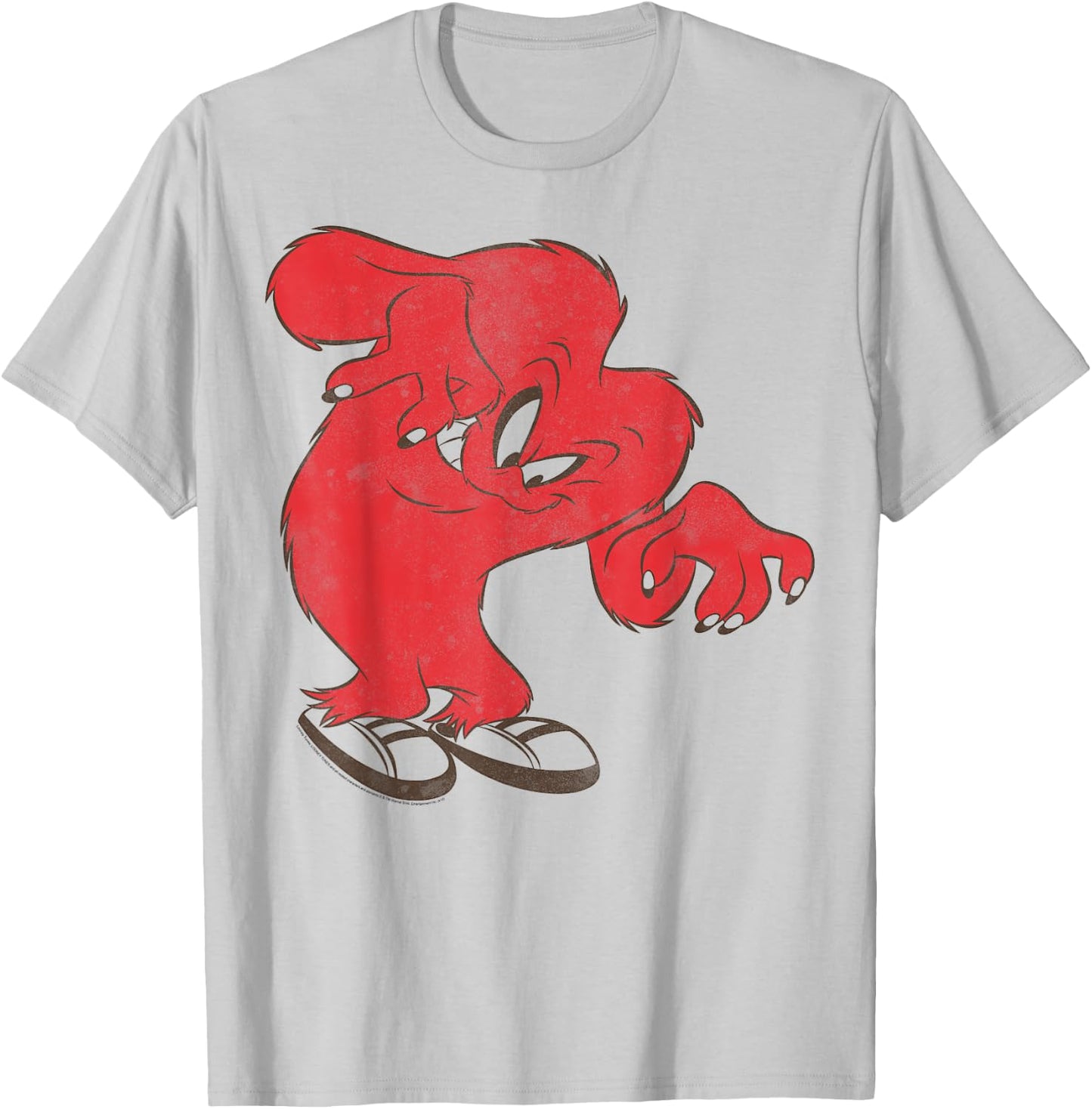 Looney Tunes Gossamer Simple Portrait T-Shirt - T-Shirt | Ash