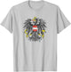 Austria Coat of Arms Flag Bundesadler Eagle Vienna Salzburg T-Shirt - T-Shirt | Ash