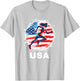 Track and Field USA Women Track and Field USA Team T-Shirt - T-Shirt | Ash