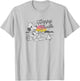 Disney Mickey Happy Trails Color Pop Sunset Camping T-Shirt - T-Shirt | Ash