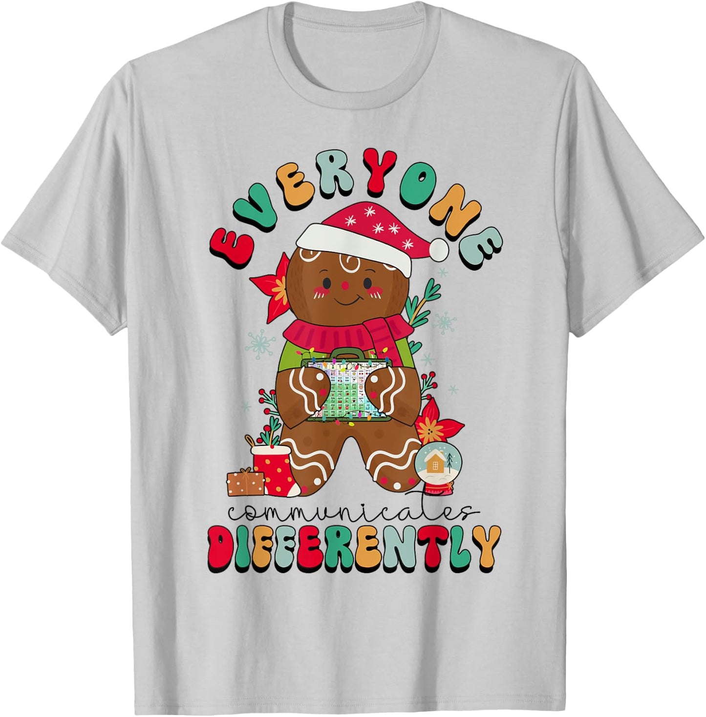 SPED Squad Special Education Teacher Autism Christmas Women T-Shirt - T-Shirt | Ash