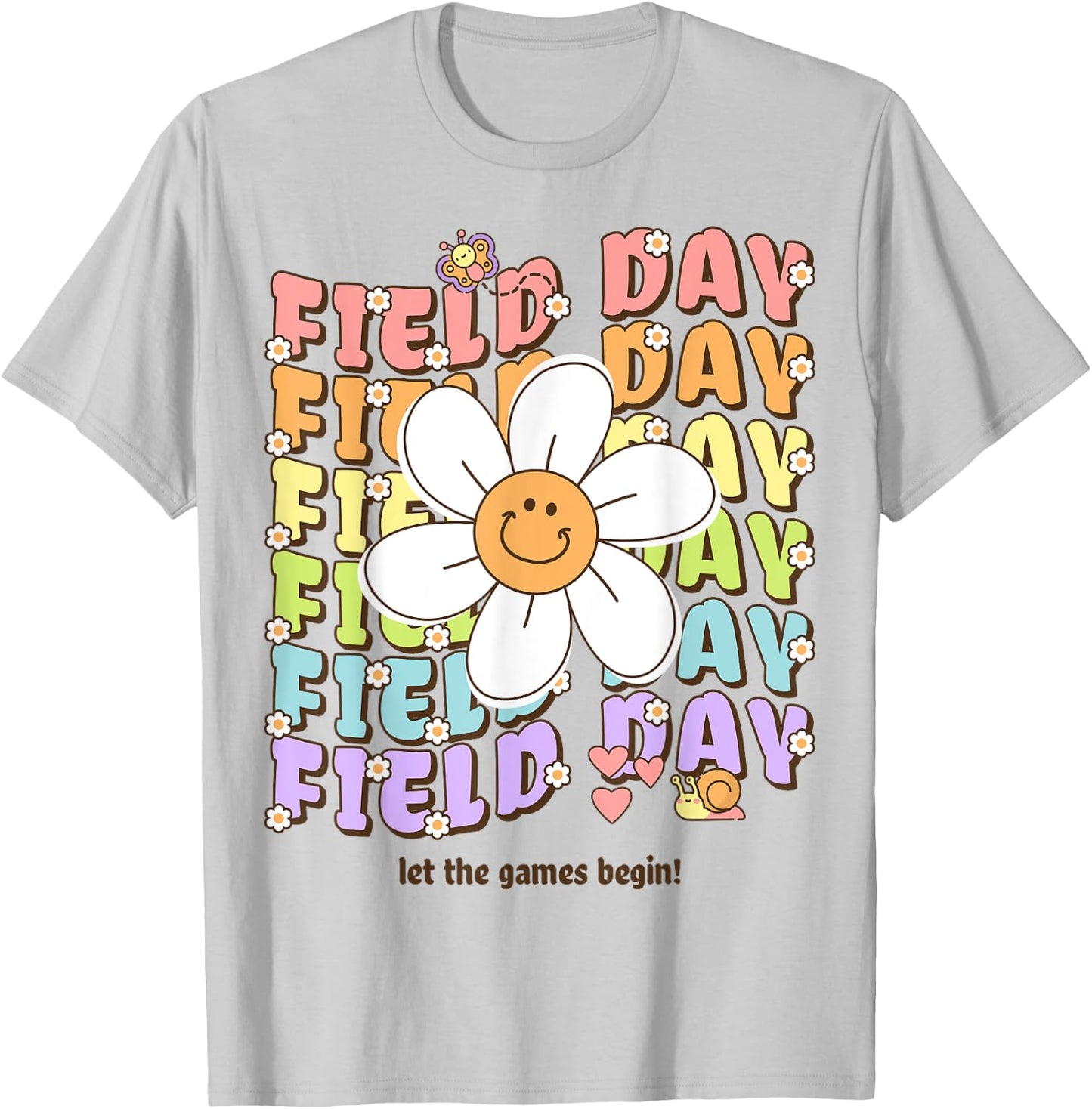 Orange Shirts for girls field day T-Shirt - T-Shirt | Ash