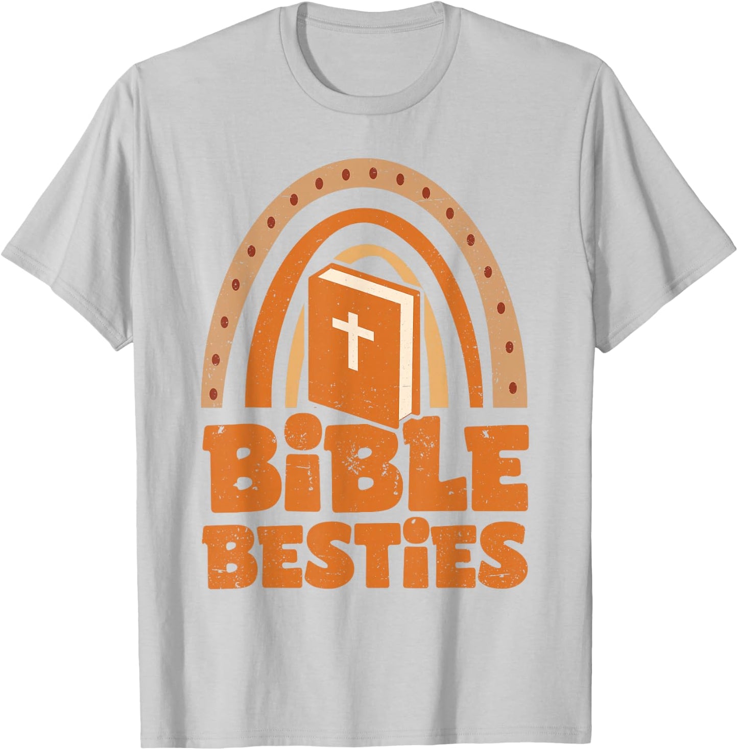 Bible Besties BFF Best Friends Bestie T-Shirt - T-Shirt | Ash