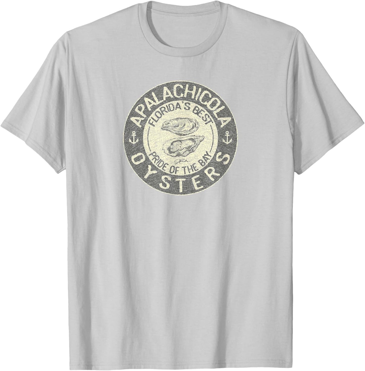 JCombs: Apalachicola Oysters T-Shirt - T-Shirt | Ash