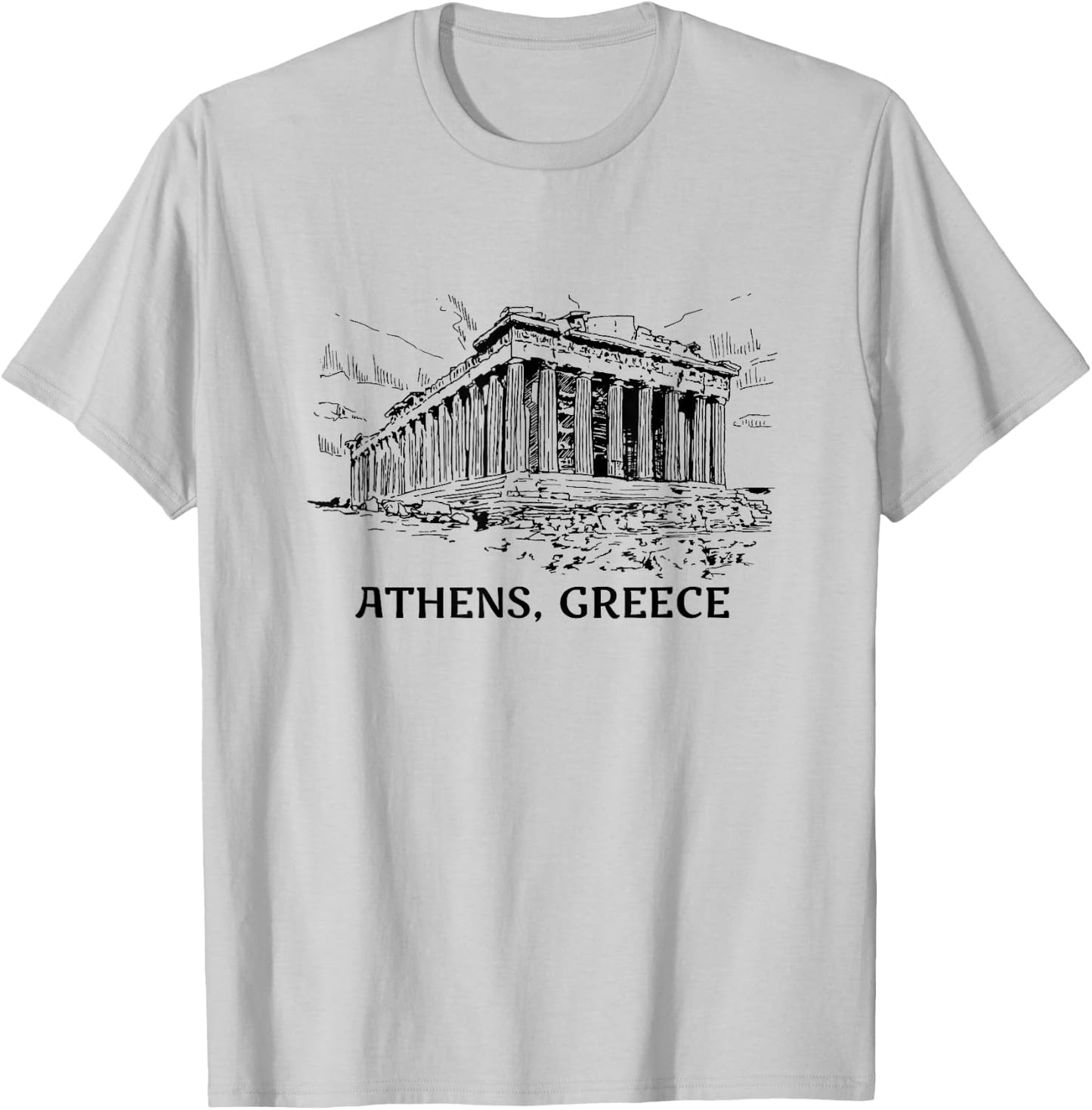 Athens, Greece T-Shirt - T-Shirt | Ash