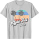 Retro Alligator Point Florida FL Vintage Beach Surf T-Shirt - T-Shirt | Ash