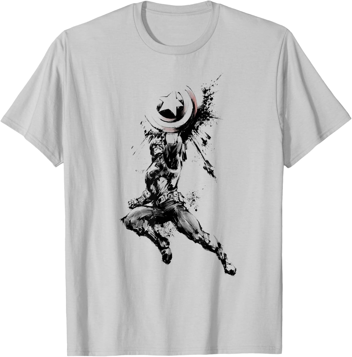 Marvel Captain America Steve Rogers Comic Book T-Shirt - T-Shirt | Ash