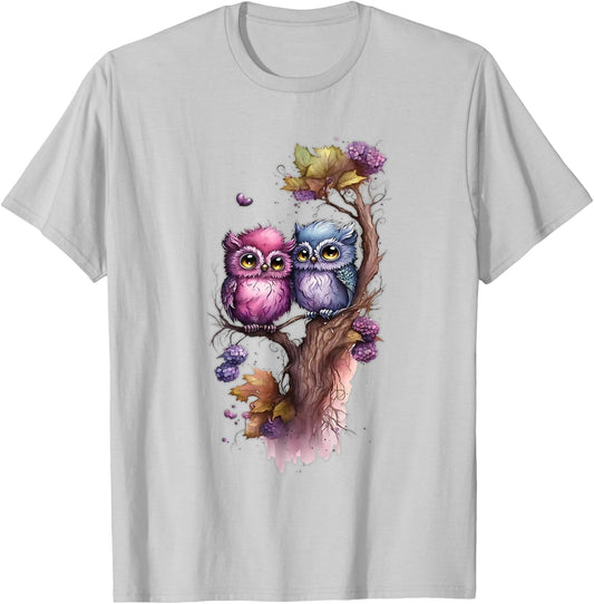 Owl shirt , owl shirt for , owl shirt for boys T-Shirt - T-Shirt | Ash