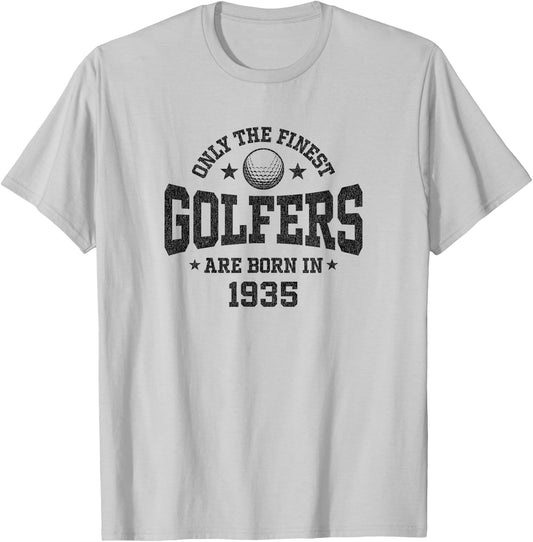 91 Year Old Golfer 91st Birthday Golf T-Shirt - T-Shirt | Ash