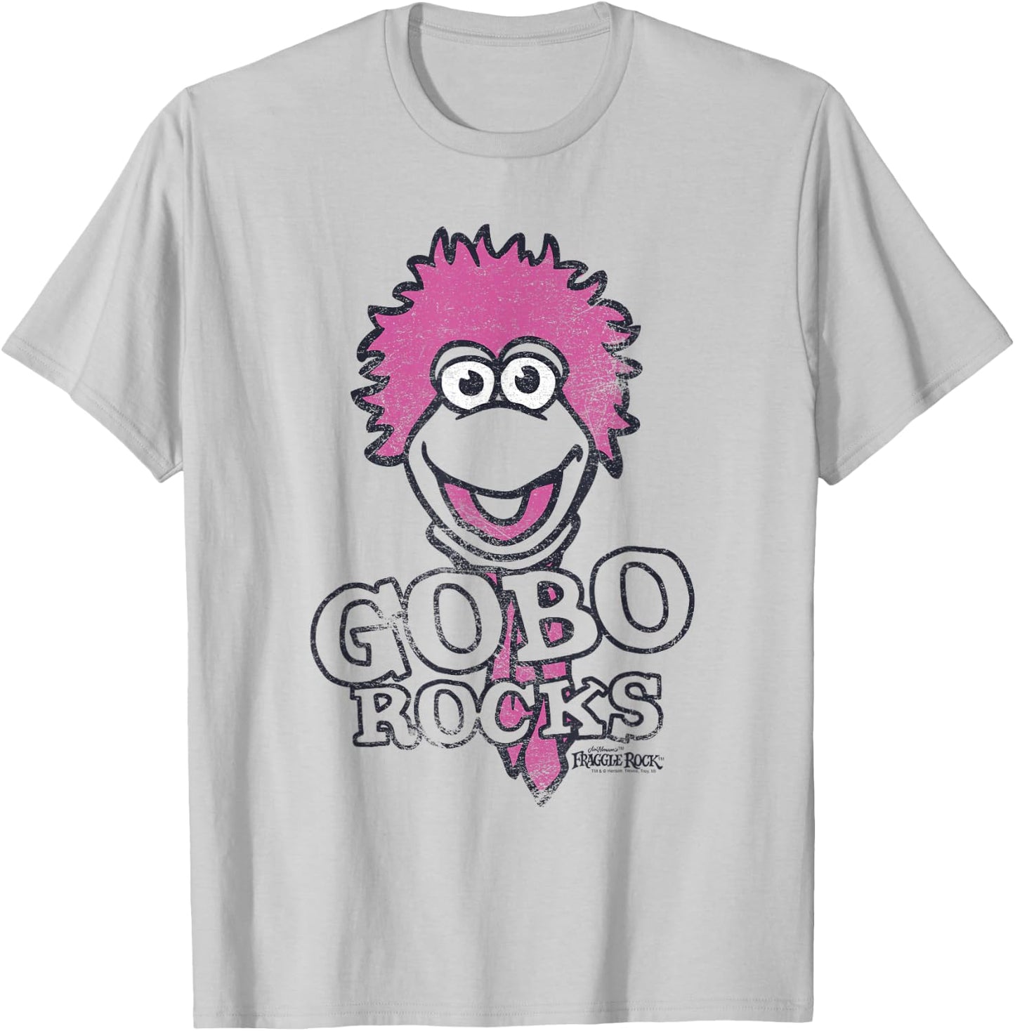 Fraggle Rock Gobo Rocks T-Shirt - T-Shirt | Ash
