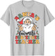 Groovy Santas Favorite Substitute Teacher Funny Christmas T-Shirt - T-Shirt | Ash