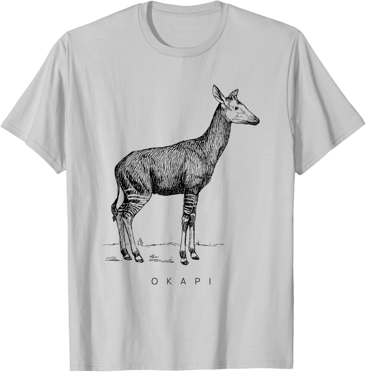 Okapi T-Shirt - T-Shirt | Ash