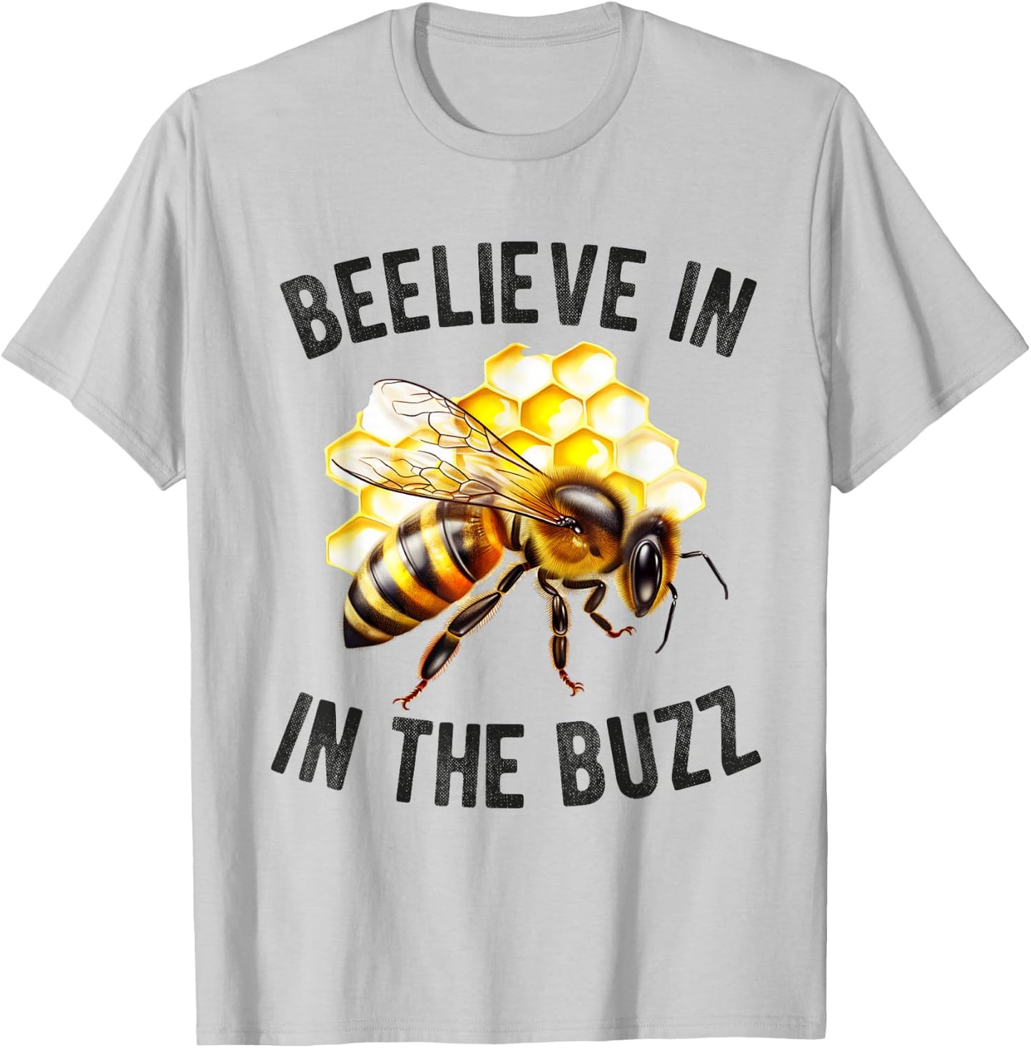 Bee Women Men Yellow Bumble Bees Honey Beekeeper Apiarists T-Shirt - T-Shirt | Ash