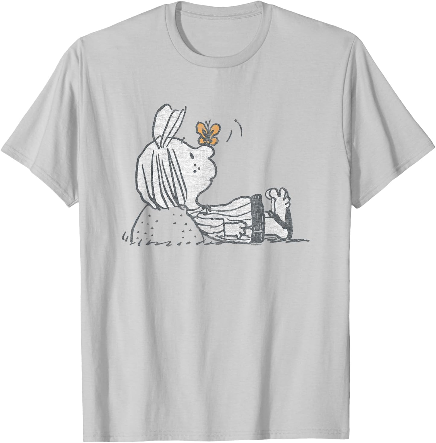 Peanuts - Peppermint Patty T-Shirt - T-Shirt | Ash