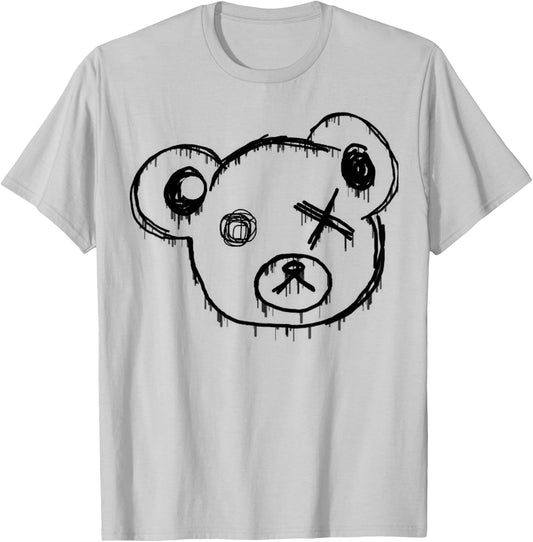 Teddy Anime Teddy Bear Cute Bear Women Men T-Shirt - T-Shirt | Ash