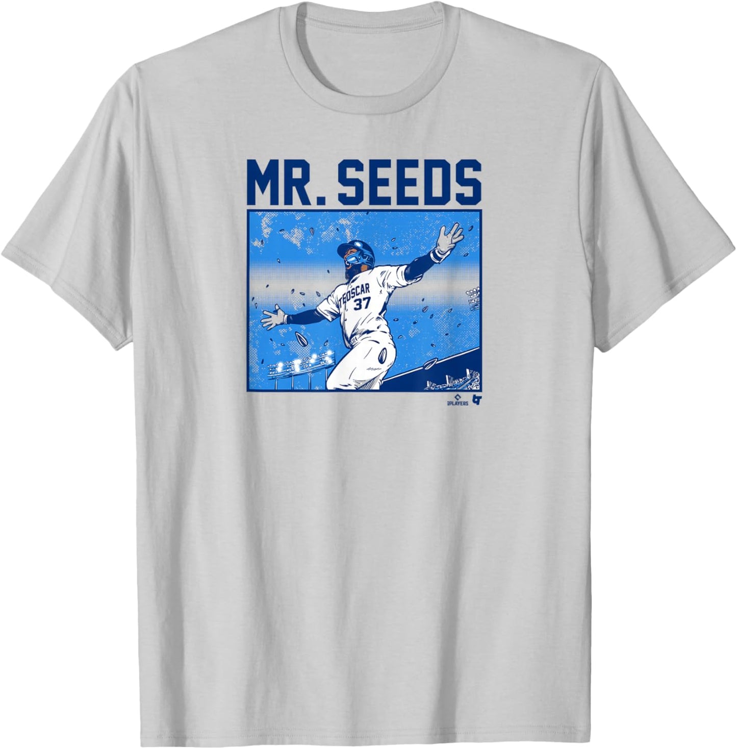 Teoscar Hernandez - Mr. Seeds - Los Angeles Baseball T-Shirt - T-Shirt | Ash